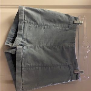 High waisted jean short